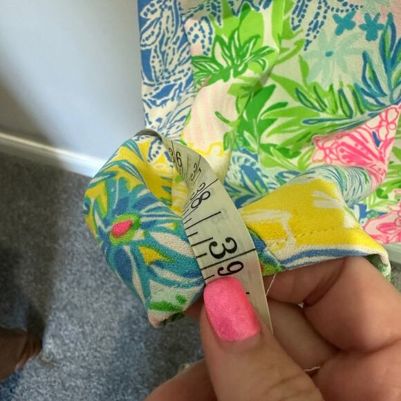 Lilly Pulitzer **RARE* Cheek to Cheek Limited Edition Shawn Maxi Dress Petite M - Picture 12 of 13